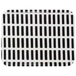 Artek Siena Tray, 43 X 33 Cm, White - Black