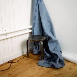 Artek Rivi Canvas Cotton Fabric, 150 X 300 Cm, Blue - White 8 Artek Rivi Canvas Cotton Fabric, 150 X 300 Cm, Blue - White -Artek 12ArtekSS2017 iso HV