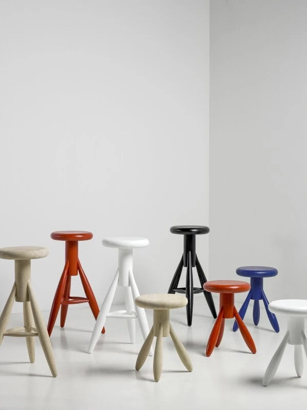 Artek Rocket Bar Stool, White 2 Artek Rocket Bar Stool, White - Image 2