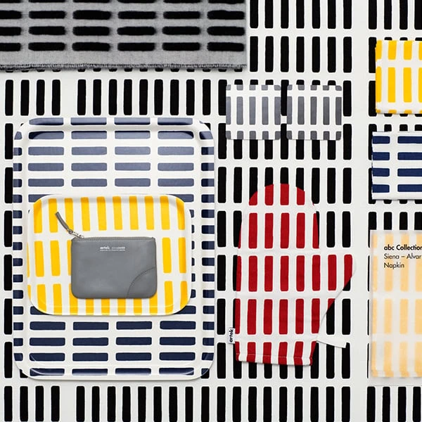 Artek Siena Acrylic Coated Fabric, 145 X 300 Cm, White - Black 2 Artek Siena Acrylic Coated Fabric, 145 X 300 Cm, White - Black - Image 2