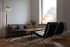 Artek Aalto Floor Lamp A808, White -Artek 1841786 Floor Light A808 Kiki Sofa Kiki Low Table 1 master