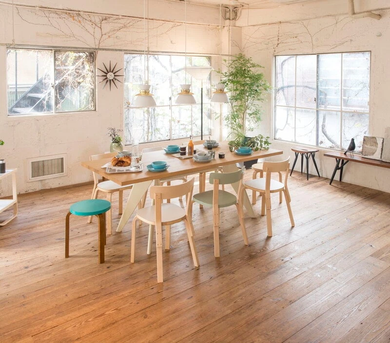 Artek Aalto Chair 69, Green 5 Artek Aalto Chair 69, Green - Image 5