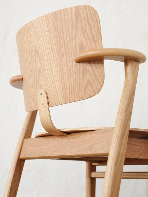 Artek Domus Chair, Lacquered Birch 2 Artek Domus Chair, Lacquered Birch - Image 2