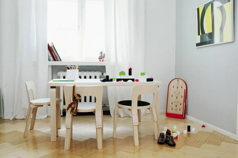 Artek Aalto Table 81B, Birch 5 Artek Aalto Table 81B, Birch - Image 5
