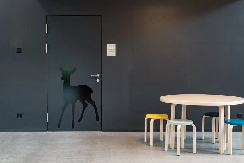 Artek Aalto Stool E60, Grey - Birch 3 Artek Aalto Stool E60, Grey - Birch - Image 3