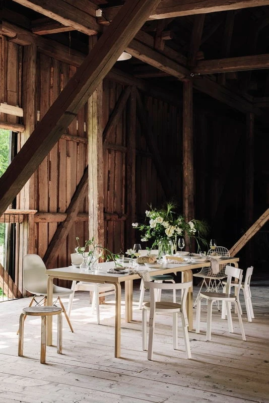 Artek Aalto Chair 68, Birch - White Laminate 2 Artek Aalto Chair 68, Birch - White Laminate - Image 2