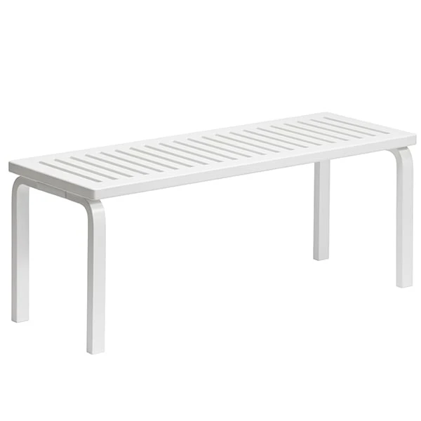 Artek Aalto Bench 153A, White 1 Artek Aalto Bench 153A, White