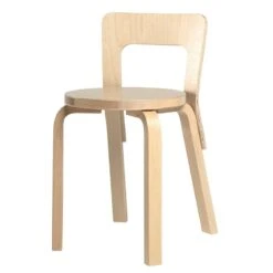 Artek Aalto Chair 65, Birch