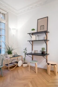 Artek Aalto Tea Trolley 901, Black - Birch 9 Artek Aalto Tea Trolley 901, Black - Birch -Artek 20180119 205 3x2 2