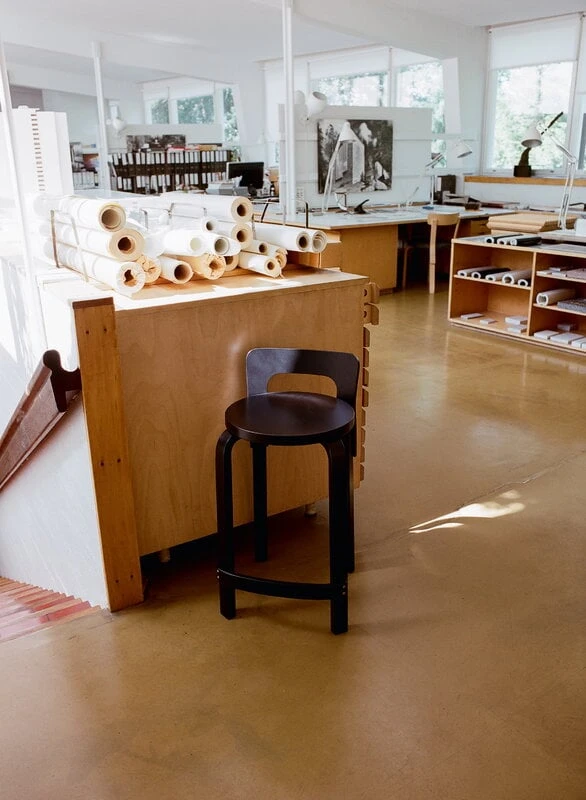 Artek Aalto High Chair K65, Black 3 Artek Aalto High Chair K65, Black - Image 3