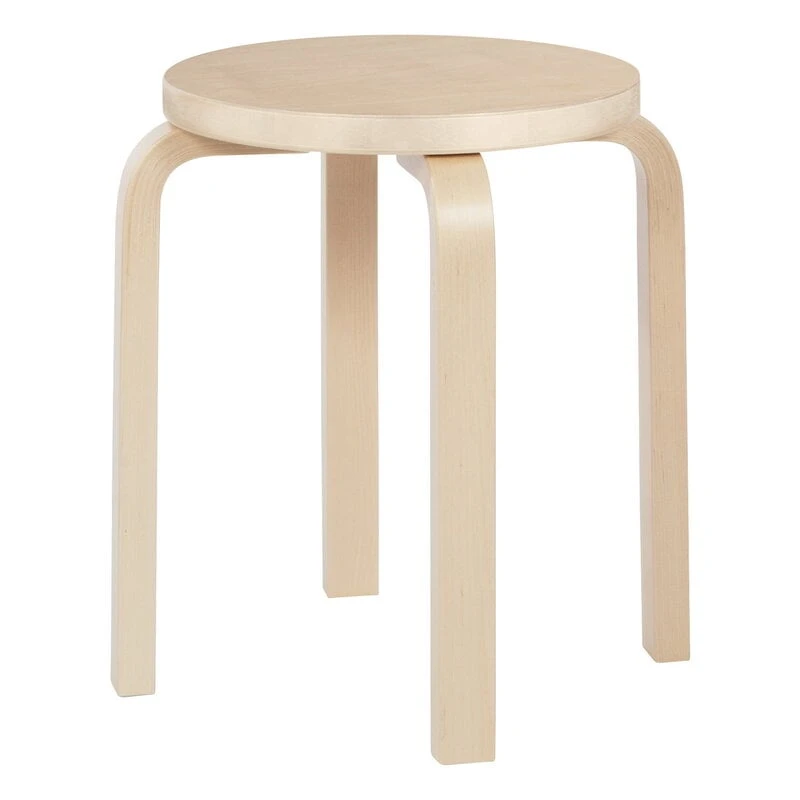 Artek Aalto Stool E60, Birch 1 Artek Aalto Stool E60, Birch