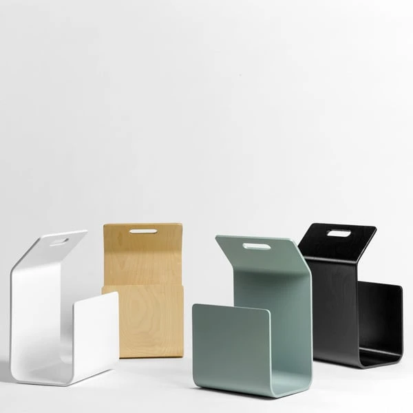 Artek Kanto Magazine / Firewood Rack, Black 2 Artek Kanto Magazine / Firewood Rack, Black - Image 2