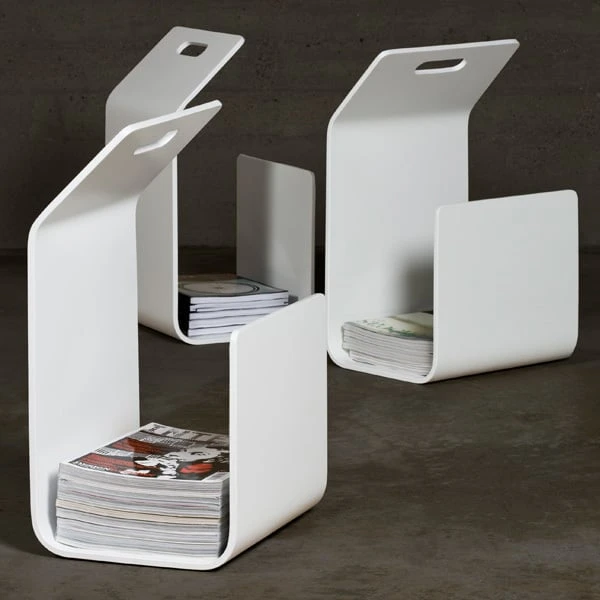 Artek Kanto Magazine / Firewood Rack, Black 3 Artek Kanto Magazine / Firewood Rack, Black - Image 3