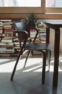 Artek Aslak Chair, Black 11 Artek Aslak Chair, Black -Artek 2387529 Aslak Chair black lacquer 1 master