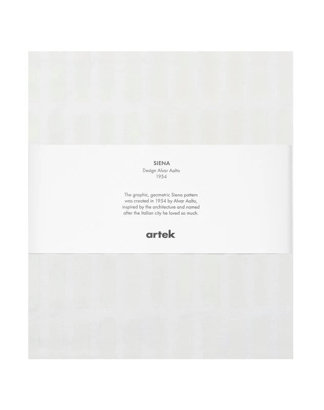 Artek Siena Cotton Fabric, 150 X 300 Cm, White 2 Artek Siena Cotton Fabric, 150 X 300 Cm, White - Image 2