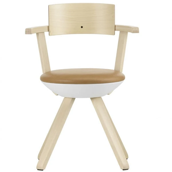 Artek Rival Chair KG002, Birch/leather 1 Artek Rival Chair KG002, Birch/leather