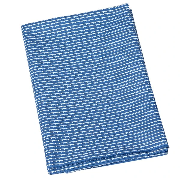 Artek Rivi Canvas Cotton Fabric, 150 X 300 Cm, Blue - White 1 Artek Rivi Canvas Cotton Fabric, 150 X 300 Cm, Blue - White