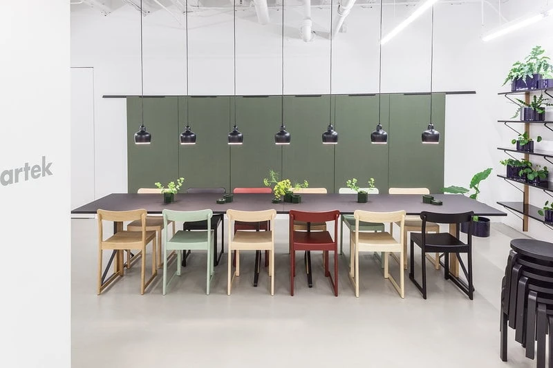 Artek Aalto Stool E60, Lacquered Black 2 Artek Aalto Stool E60, Lacquered Black - Image 2