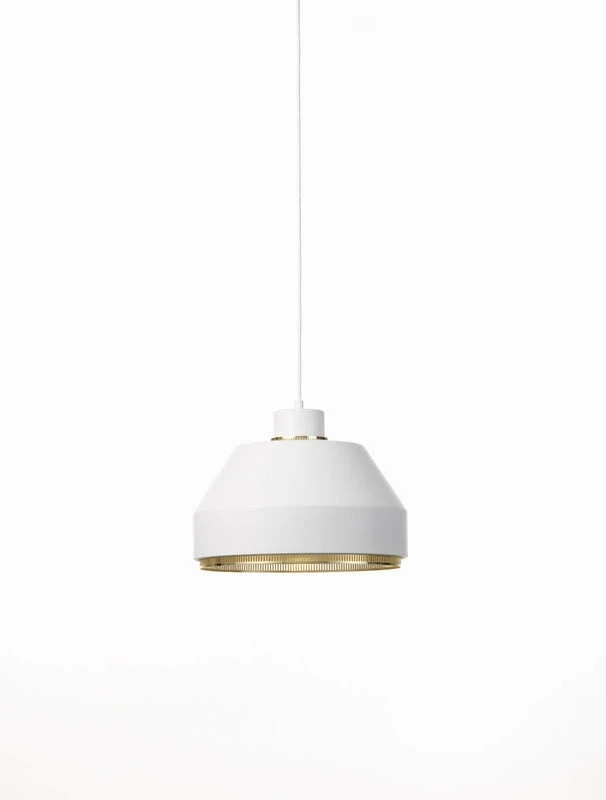 Artek AMA 500 Pendant, White - Brass 2 Artek AMA 500 Pendant, White - Brass - Image 2