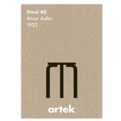 Artek Stool 60 Poster