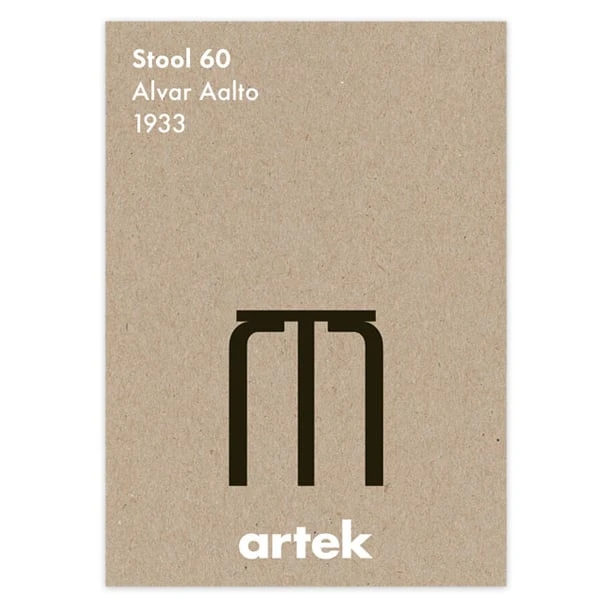 Artek Stool 60 Poster 1 Artek Stool 60 Poster