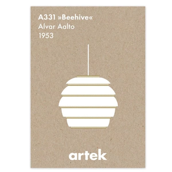 Artek Beehive Poster 1 Artek Beehive Poster