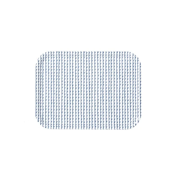 Artek Rivi Tray, 27 X 20 Cm, White - Blue 1 Artek Rivi Tray, 27 X 20 Cm, White - Blue