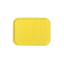 Artek Rivi Tray, 27 X 20 Cm, Mustard - White
