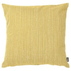 Artek Rivi Cushion Cover, 50 X 50 Cm, Canvas, Mustard - White