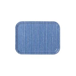 Artek Rivi Tray, 27 X 20 Cm, Blue - White