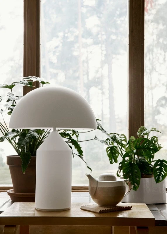 Artek Riihitie Plant Pot B, Medium, White Gloss 6 Artek Riihitie Plant Pot B, Medium, White Gloss - Image 6