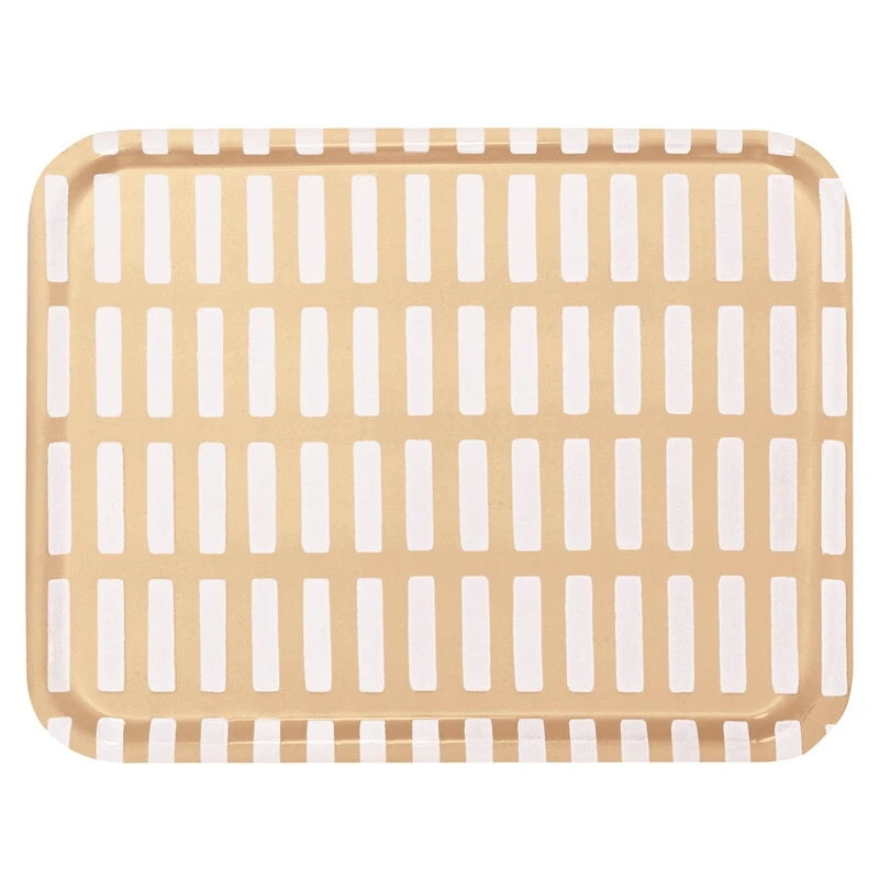 Artek Siena Tray, 43 X 33 Cm, Sand - White 1 Artek Siena Tray, 43 X 33 Cm, Sand - White