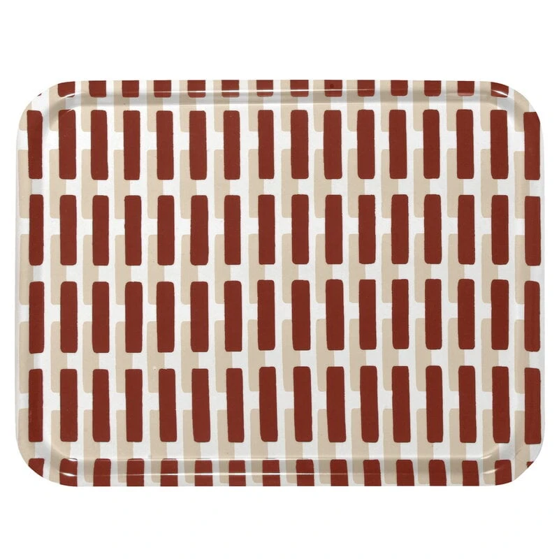 Artek Siena Tray, 43 X 33 Cm, Brick - Sand 1 Artek Siena Tray, 43 X 33 Cm, Brick - Sand