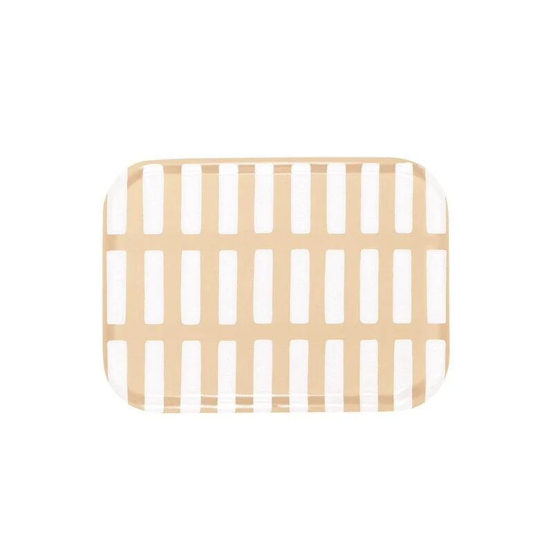 Artek Siena Tray 27 X 20 Cm, Sand - White 1 Artek Siena Tray 27 X 20 Cm, Sand - White