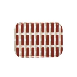 Artek Siena Tray, 27 X 20 Cm, Brick - Sand