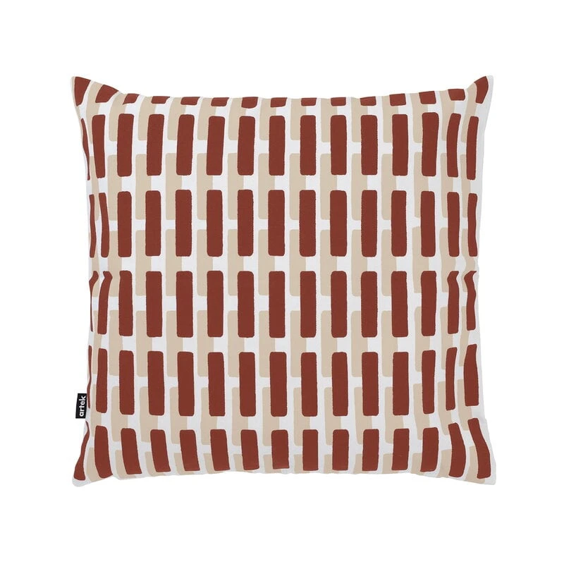 Artek Siena Cushion Cover, 40 X 40 Cm, Brick - Sand 1 Artek Siena Cushion Cover, 40 X 40 Cm, Brick - Sand
