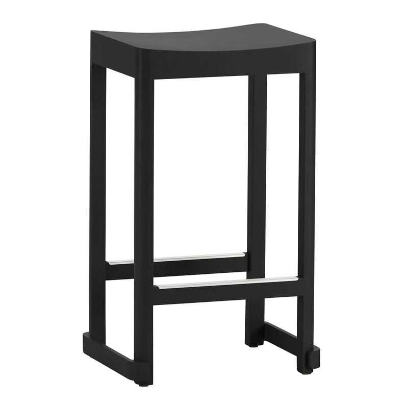 Artek Atelier Bar Stool, 65 Cm, Black 1 Artek Atelier Bar Stool, 65 Cm, Black