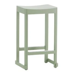 Artek Atelier Bar Stool, 65 Cm, Green