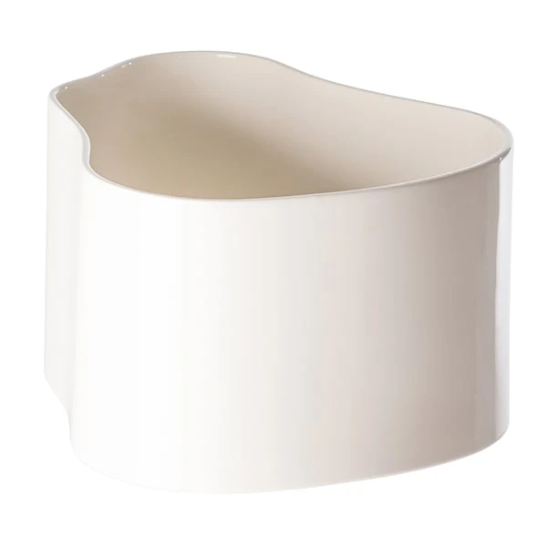 Artek Riihitie Plant Pot A, Large, White Gloss 1 Artek Riihitie Plant Pot A, Large, White Gloss
