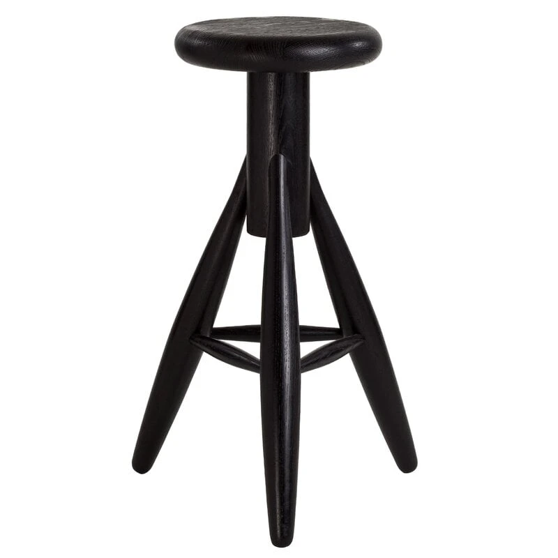 Artek Rocket Bar Stool, Black 1 Artek Rocket Bar Stool, Black