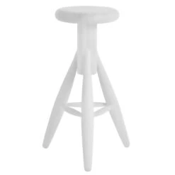 Artek Rocket Bar Stool, White