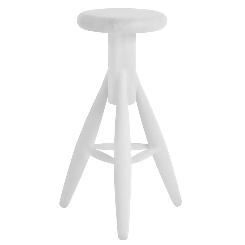 Artek Rocket Bar Stool, White 1 Artek Rocket Bar Stool, White
