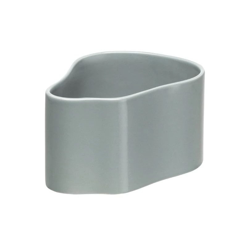 Artek Riihitie Plant Pot A, Small, Light Grey 1 Artek Riihitie Plant Pot A, Small, Light Grey