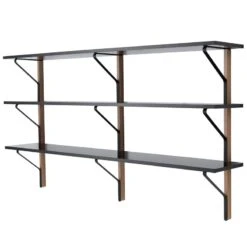 Artek Kaari Wall Shelf REB 008, Black - Oak