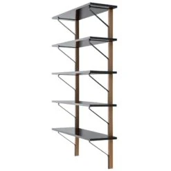 Artek Kaari Wall Shelf REB 009, Black - Oak