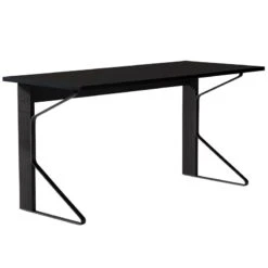 Artek Kaari Desk REB 005, Black Laminate - Black Oak