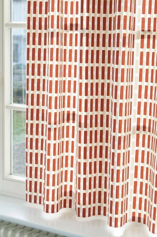 Artek Siena Cotton Fabric, 150 X 300 Cm, Brick - Sand 2 Artek Siena Cotton Fabric, 150 X 300 Cm, Brick - Sand - Image 2