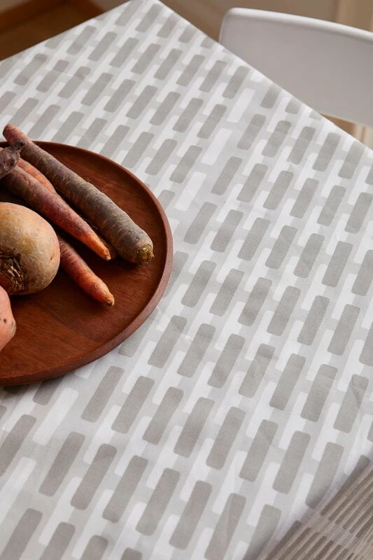 Artek Siena Canvas Cotton Fabric, 150 X 300 Cm, Grey - Light Grey 4 Artek Siena Canvas Cotton Fabric, 150 X 300 Cm, Grey - Light Grey - Image 4