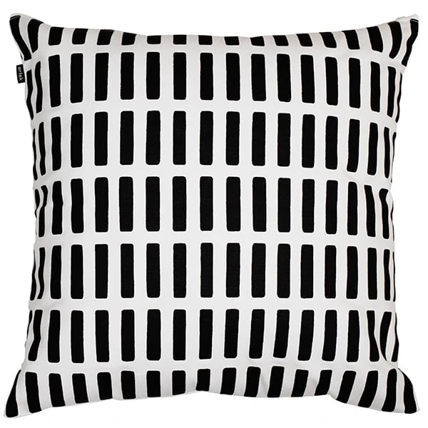 Artek Siena Cushion Cover, 50 X 50 Cm, Black - White 1 Artek Siena Cushion Cover, 50 X 50 Cm, Black - White