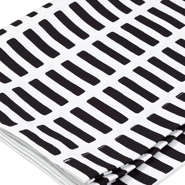 Artek Siena Acrylic Coated Fabric, 145 X 300 Cm, White - Black 3 Artek Siena Acrylic Coated Fabric, 145 X 300 Cm, White - Black - Image 3